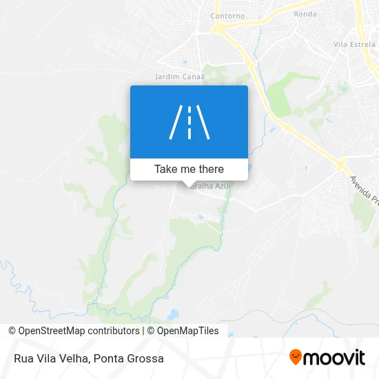 Rua Vila Velha map