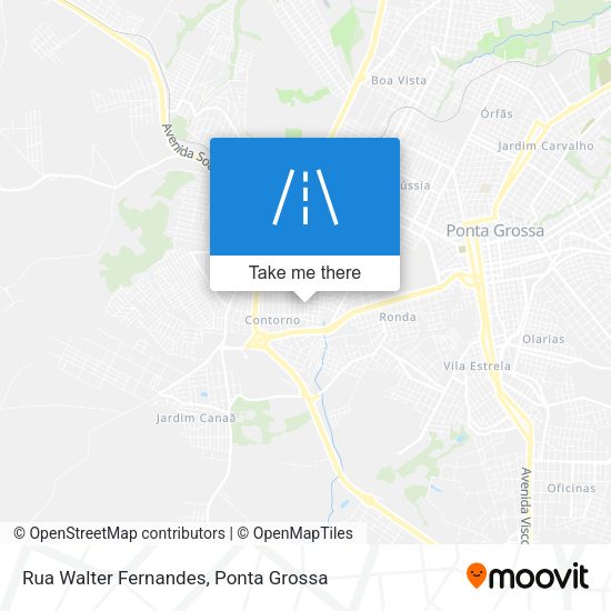 Rua Walter Fernandes map