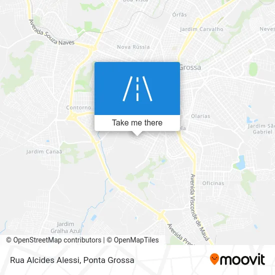 Rua Alcides Alessi map
