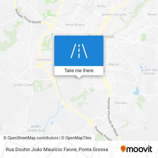 Rua Doutor João Maurício Faivre map
