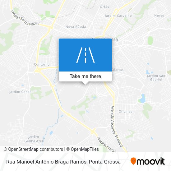 Rua Manoel Antônio Braga Ramos map