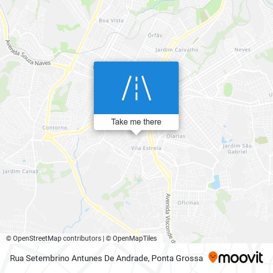 Rua Setembrino Antunes De Andrade map