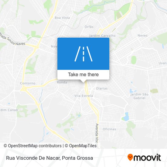 Rua Visconde De Nacar map