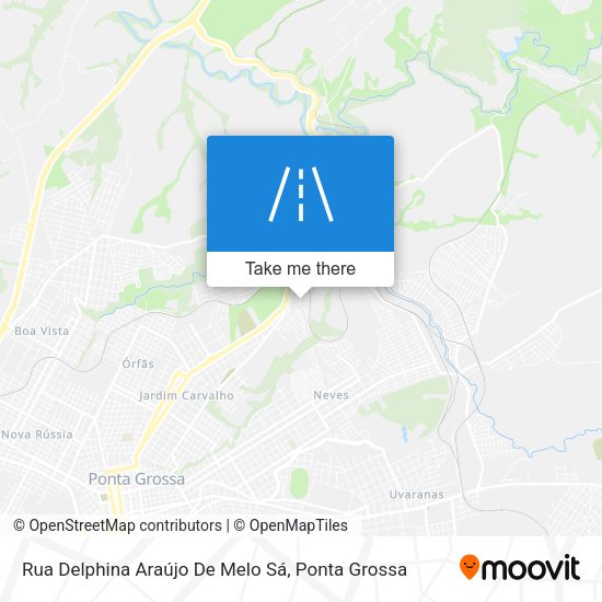 Rua Delphina Araújo De Melo Sá map