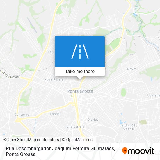 Rua Desembargador Joaquim Ferreira Guimarães map