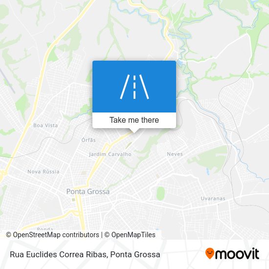 Rua Euclides Correa Ribas map