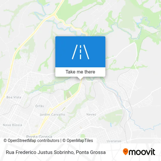 Rua Frederico Justus Sobrinho map