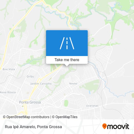 Rua Ipê Amarelo map
