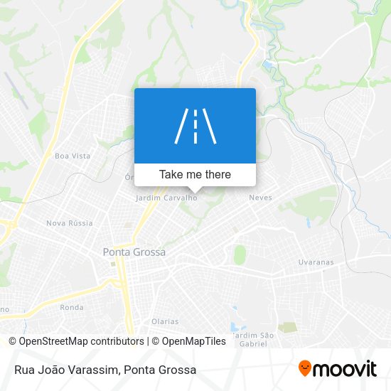 Rua João Varassim map