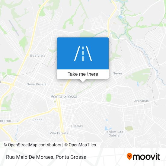 Rua Melo De Moraes map