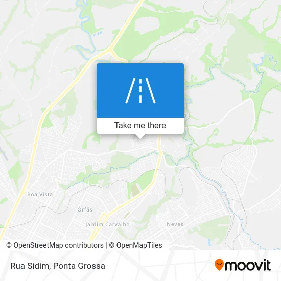 Rua Sidim map
