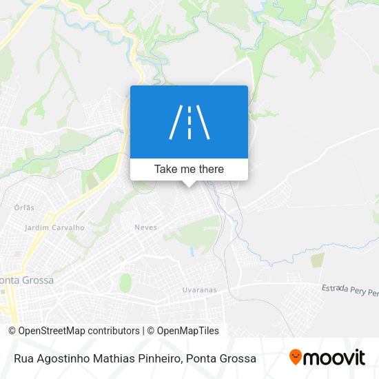 Rua Agostinho Mathias Pinheiro map