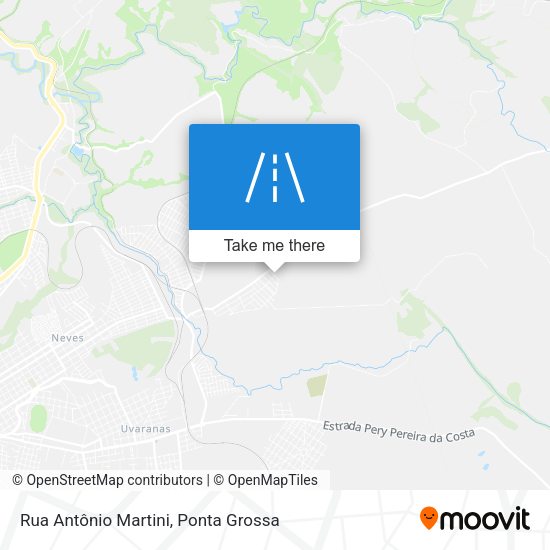 Rua Antônio Martini map