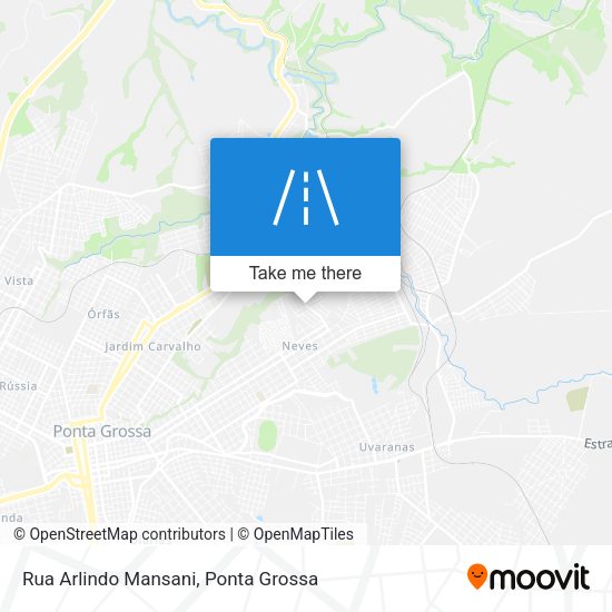 Rua Arlindo Mansani map