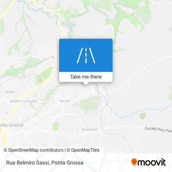 Rua Belmiro Sassi map