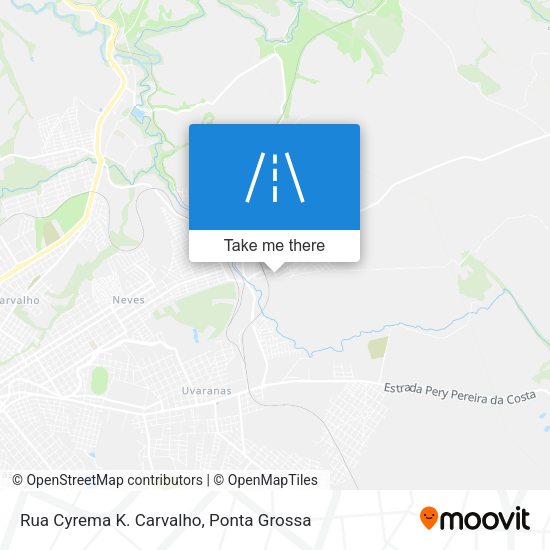 Rua Cyrema K. Carvalho map