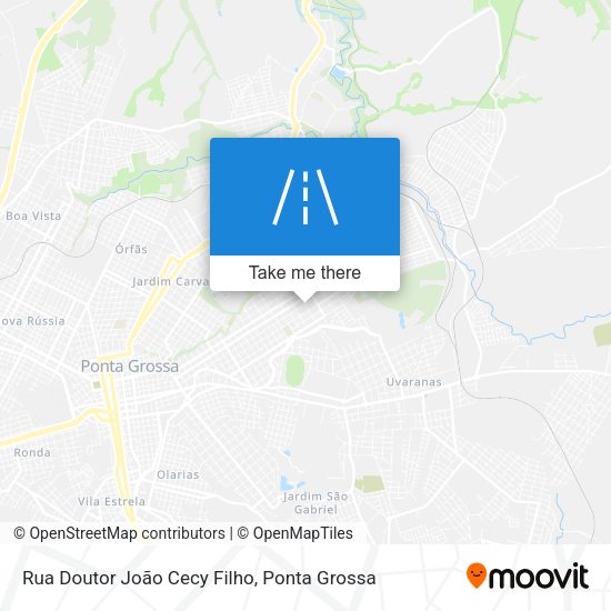 Rua Doutor João Cecy Filho map