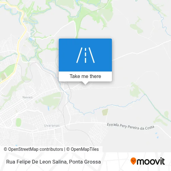 Rua Felipe De Leon Salina map