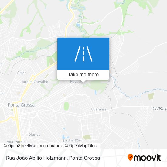 Rua João Abílio Holzmann map