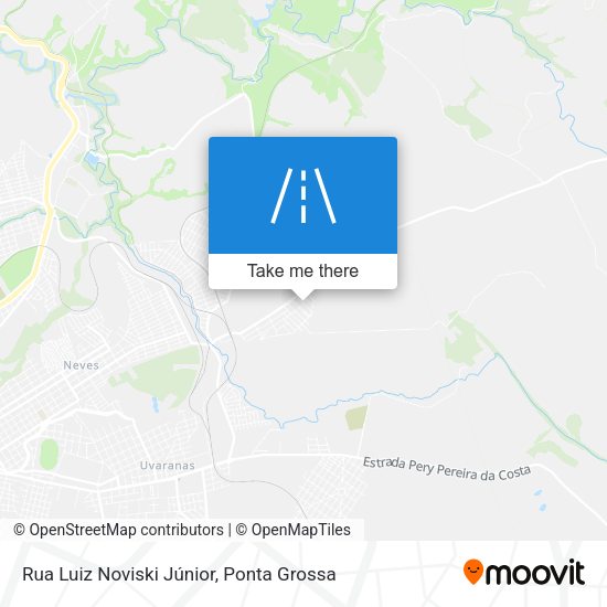 Rua Luiz Noviski Júnior map