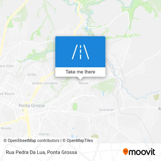 Rua Pedra Da Lua map