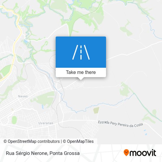 Rua Sérgio Nerone map