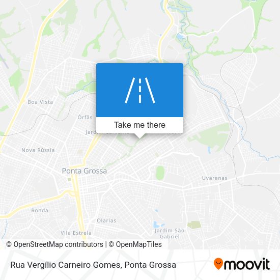 Rua Vergílio Carneiro Gomes map