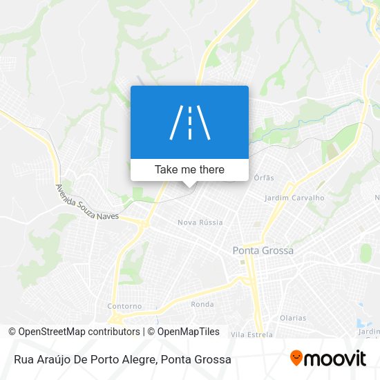 Rua Araújo De Porto Alegre map