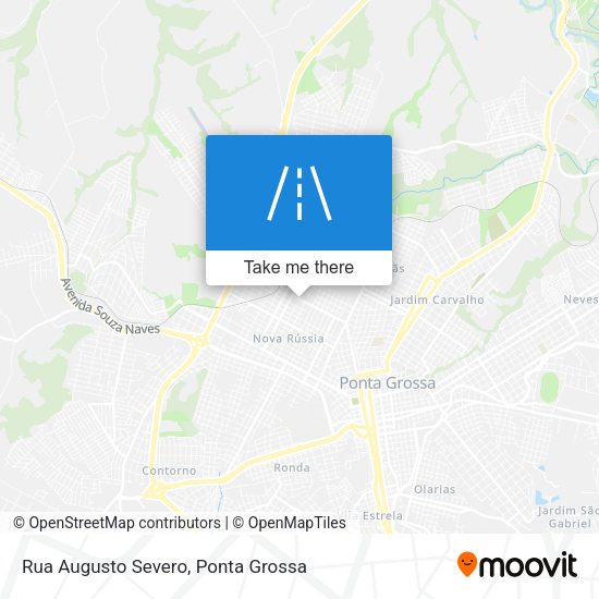 Rua Augusto Severo map