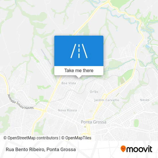 Rua Bento Ribeiro map