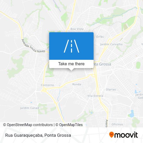 Rua Guaraqueçaba map