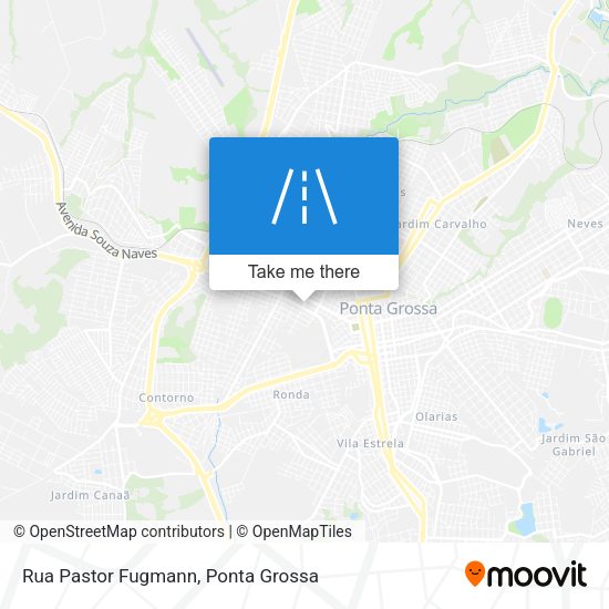 Rua Pastor Fugmann map