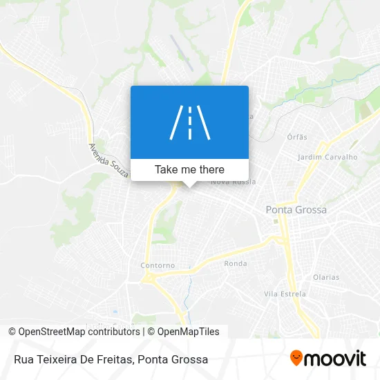Rua Teixeira De Freitas map