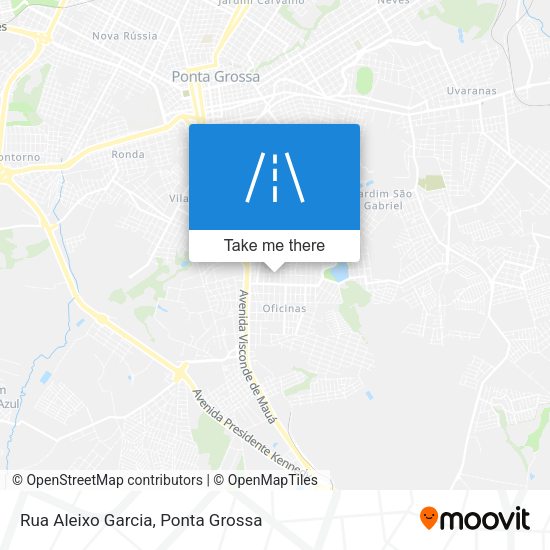 Rua Aleixo Garcia map