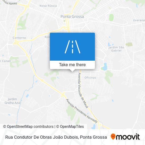 Rua Condutor De Obras João Dubois map
