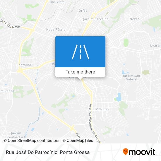 Rua José Do Patrocínio map