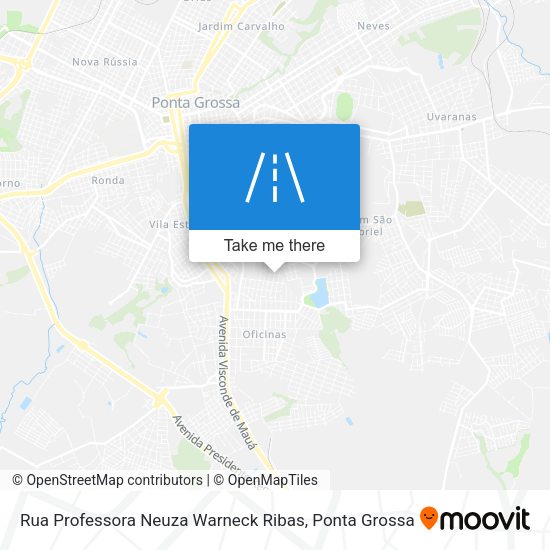 Rua Professora Neuza Warneck Ribas map