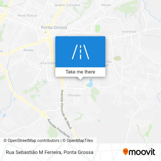 Rua Sebastião M Ferreira map