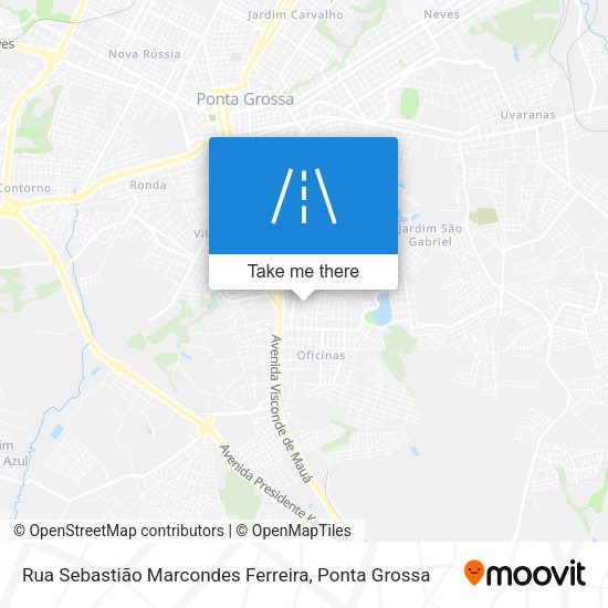 Rua Sebastião Marcondes Ferreira map
