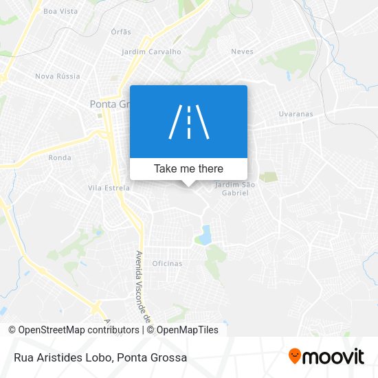 Rua Aristides Lobo map