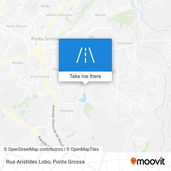Rua Aristides Lobo map