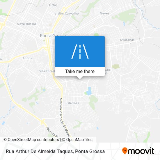 Rua Arthur De Almeida Taques map