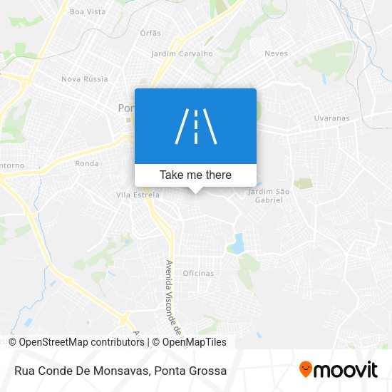Rua Conde De Monsavas map