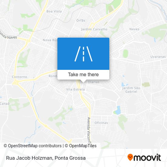 Rua Jacob Holzman map