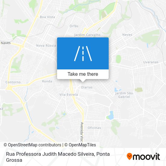 Rua Professora Judith Macedo Silveira map