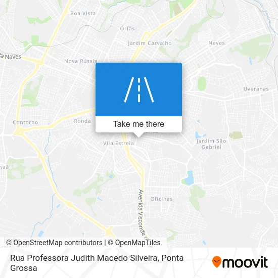 Rua Professora Judith Macedo Silveira map