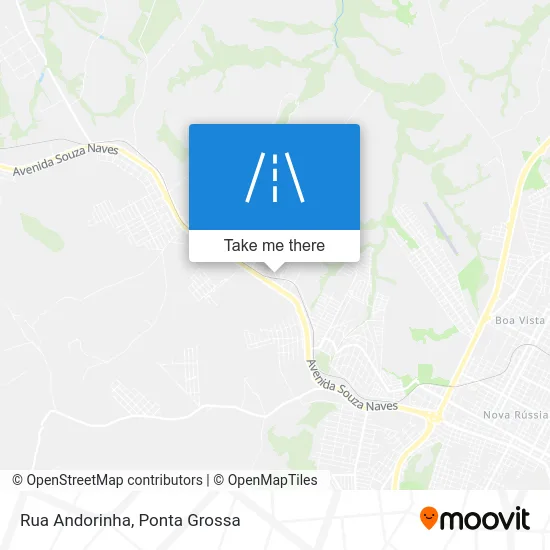 Rua Andorinha map