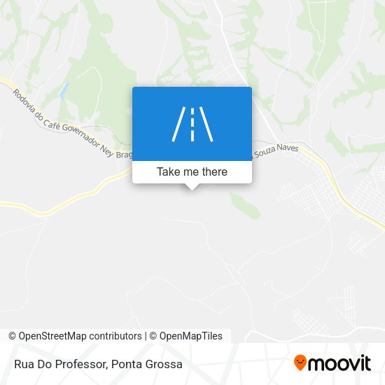 Rua Do Professor map