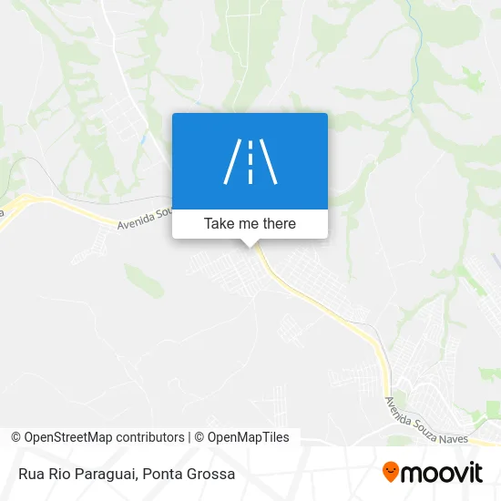 Rua Rio Paraguai map