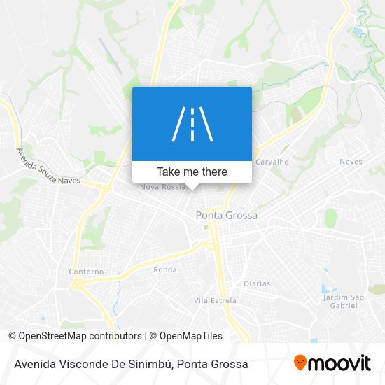 Avenida Visconde De Sinimbú map